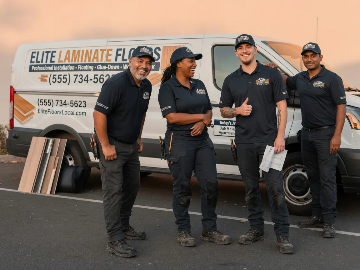 Laminate flooring installation company in Gibson, GA